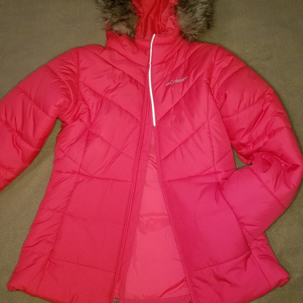 Columbia | Women's Pink Winter Puffer Coat